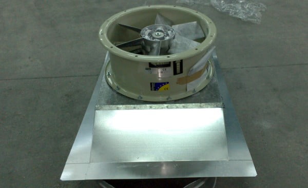 extractor de cubierta 400º 2 h.