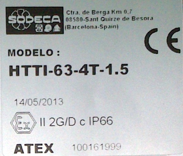 Certificación ATEX