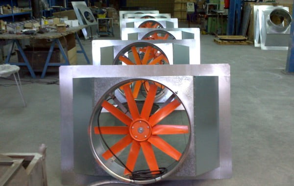 Extractores para evacuación vapor