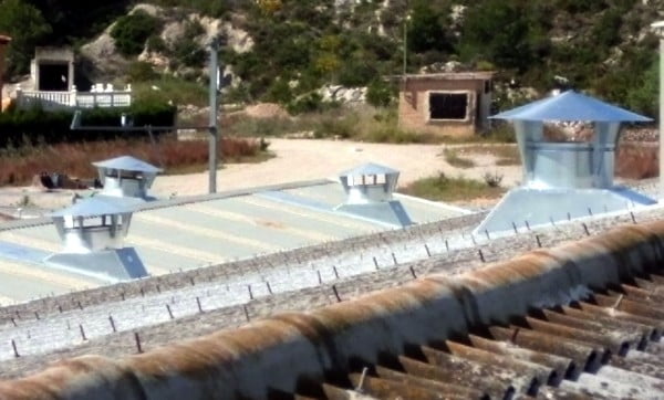 Extractores 710 en panel