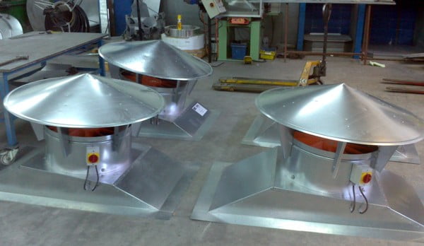 Extractores de cubierta  710 listos para su envio