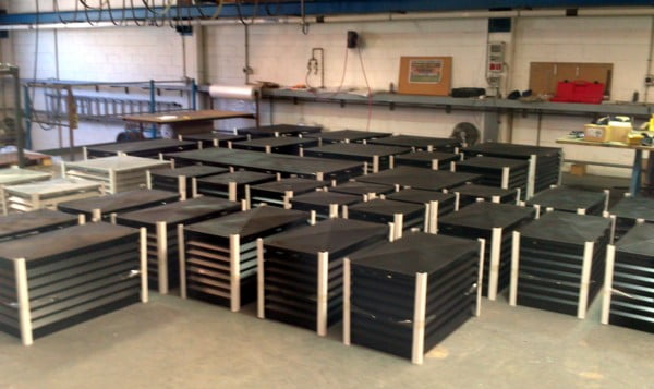 Partida de salidas de chimenea