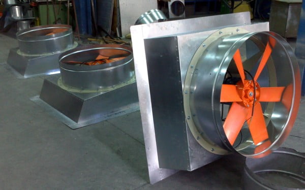 Colocación de extractor en base