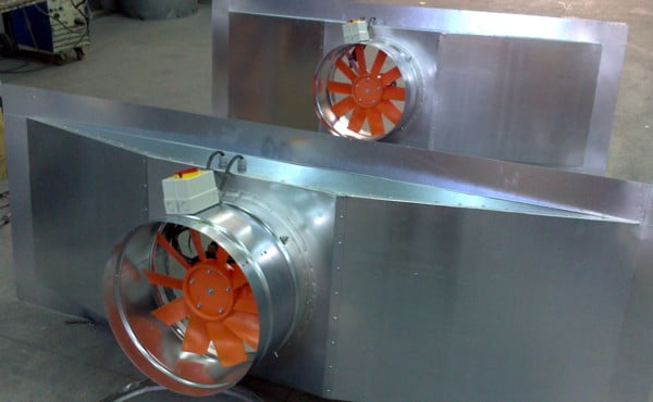 Extractores mod. ATOSDIN-400 con base especial