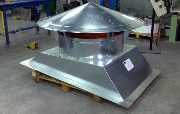 Extractor ATOSDIN-1000 de 68.000 m3/h. listo para expedición.