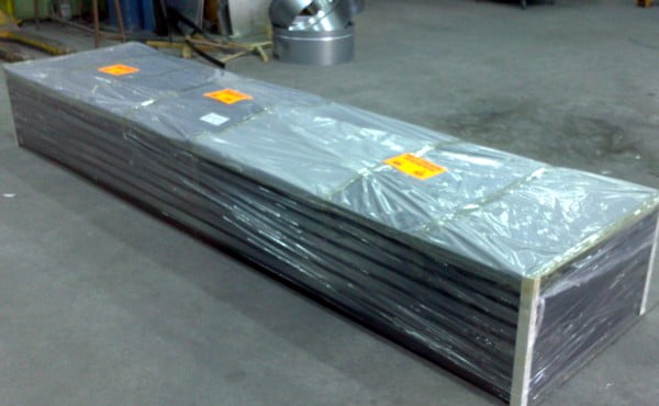 Remate de chimenea especial embalado