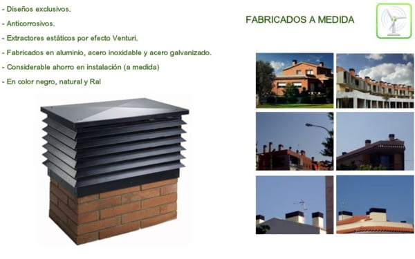 Remate de chimenea modelo Granada