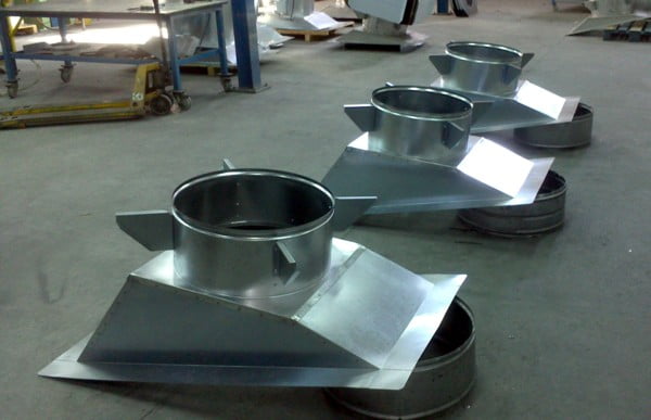 Extractores sin consumo para cubierta