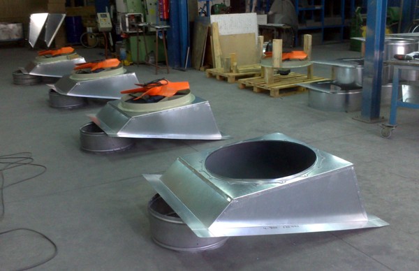 Bases a medida para extractor de dos velocidades