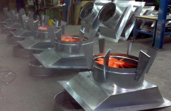 Extractores de 11.150 m3 hasta 22.300 m3/H.