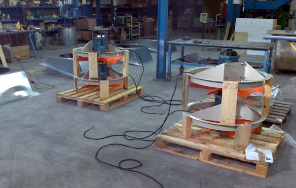 Extractores para instalar en grupos de cubierta