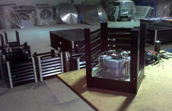 Montaje de extractor de vivienda
