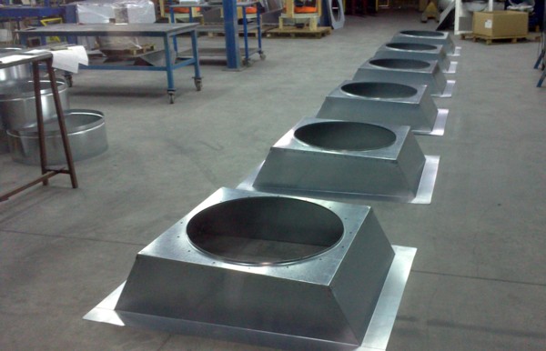 Ventilación-Bases para cubierta