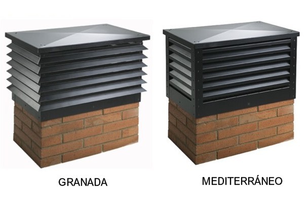 modelos Caperuzas de Chimeneas
