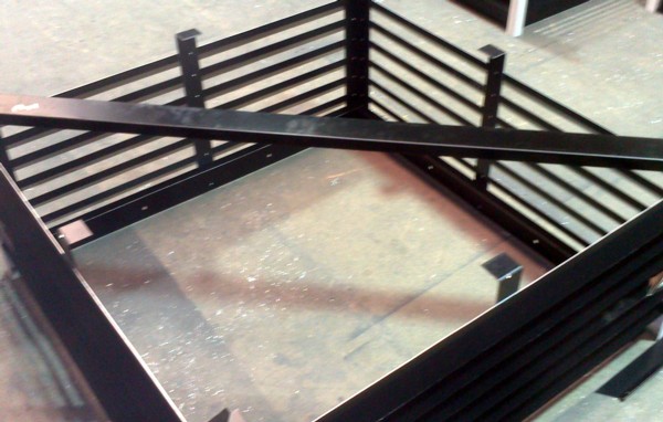 Refuerzo en diagonal de caperuza de chimenea