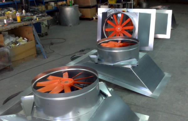 Ventiladores de tejado