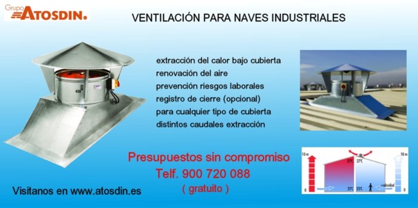 Ventilación/Sombreretes