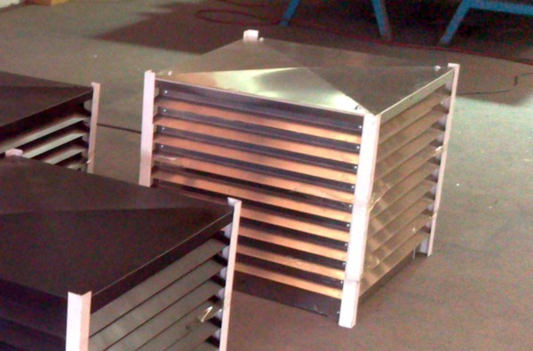 Remate para barbacoa en aluminio natural