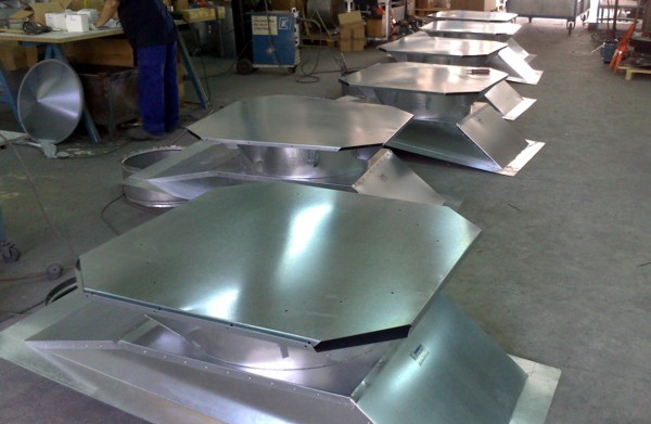 Ventilación natural para nave