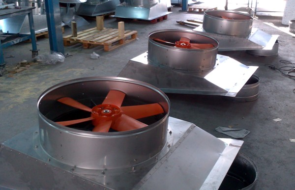 Ventilación en acero inoxidable