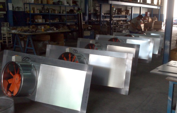 Extractores para ventilación de nave en Guipúzcoa