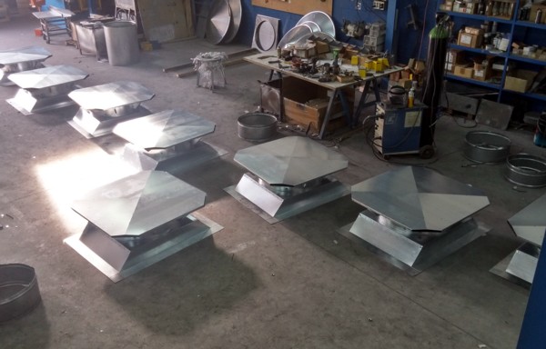 Extracción mixta en nave Pontevedra