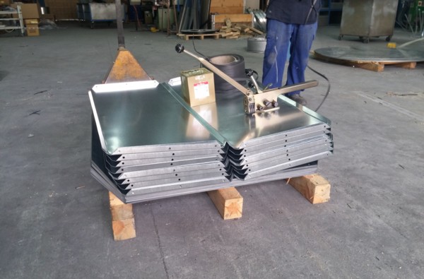 Elementos para mopntaje del extractor estático