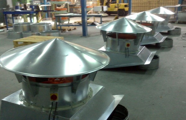 Ventilación de nave