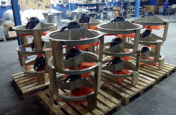 Ventilación nave en Ávila