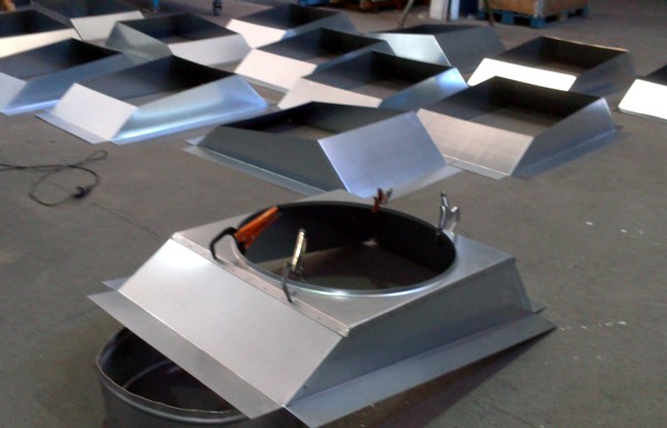 Base para extractor tejado