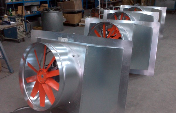 Extractores para evacuar calor