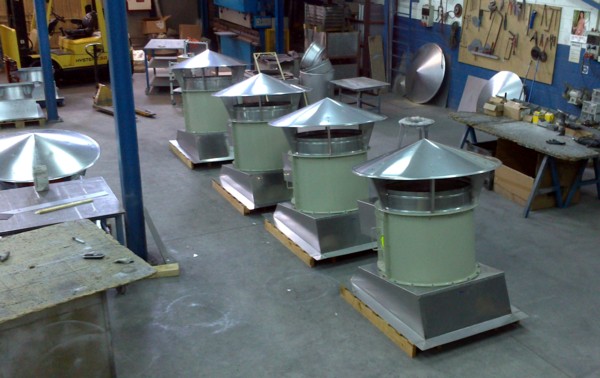 Ventiladores para ambientes corrosivos