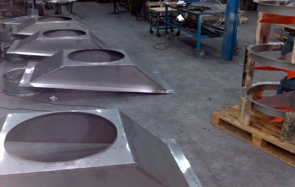 Bases de acero inoxidable