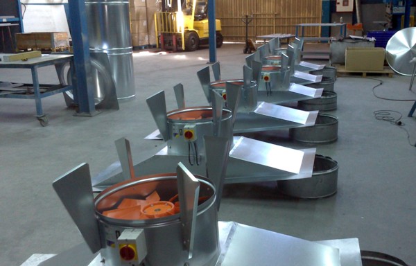Ventilación Naves