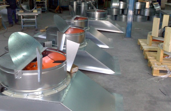 Ventilación industrial