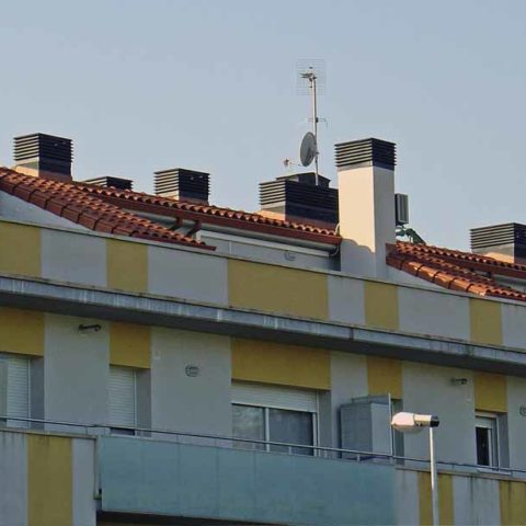 Instalaciones de remates de chimenea realizadas por ATOSDIN SL