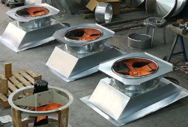 Ventilación industrial mixta