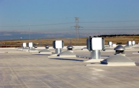 Ventilación híbrida con sistema mixto