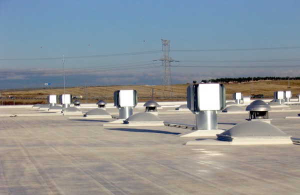 Ventilación híbrida con sistema mixto