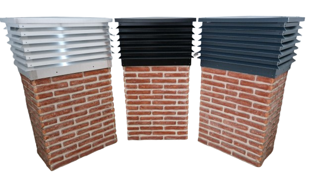 sombrerete chimenea gris antracita