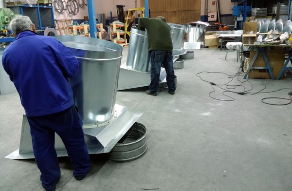 Ventiladores industriales