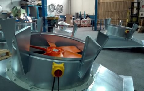 Ventilación Industrial de Gran Caudal