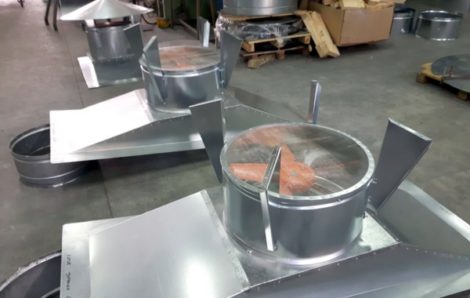 Ventilación Industrial Fábrica Harinas