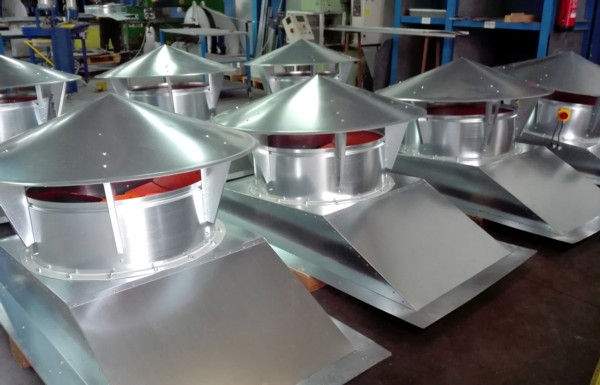 Ventilación de Nave – Grupos Dinámicos