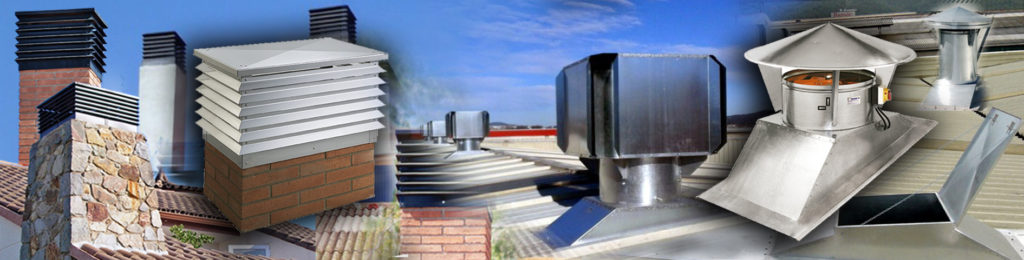 ATOSDIN SL - Ventilación para naves y remates de chimeneas
